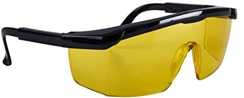 Am-Tech Gafas de seguridad - lente amarilla, A3560