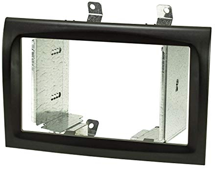 tomzz Audio 2414-049 Panel Radio Doble DIN Compatible con Fiat Ducato III (250 251) Citroen Jumper II Peugeot Boxer II versión HQ Negro Mate vehículo con preparación Radio