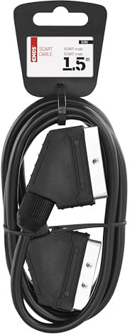 EMOS SCART Adapter/AV Scartkabel - Scartstecker / 1,5 m, Eco