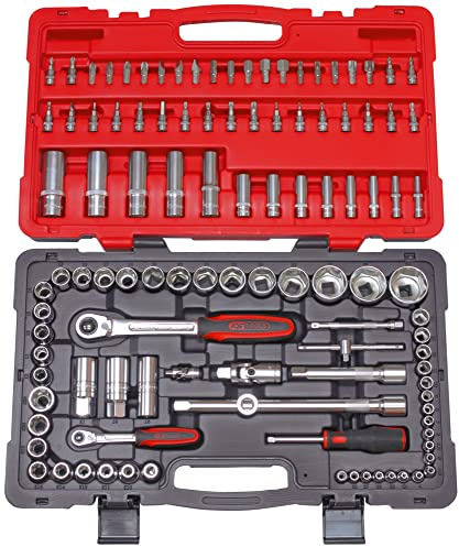 KS Tools 922.0711 Coffret de douilles et accessoires ULTIMATE 1/4'' | Coffret de douilles et accessoires ULTIMATE 1/4'' - 1/2'', 111 pièces, outillage professionnel, chrome vanadium