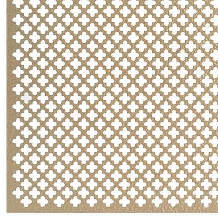 M-D Building Products 56016 .020-Inch Thick 1 2-Feet Cloverleaf Aluminum Sheet, Albras