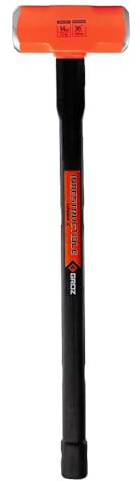 Groz 34520 36 Indestructible Sledge Hammer, 14 lb