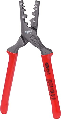 KS Tools 115.1237 Crimpadora para terminales tubulares, 0,5-16,0 mm