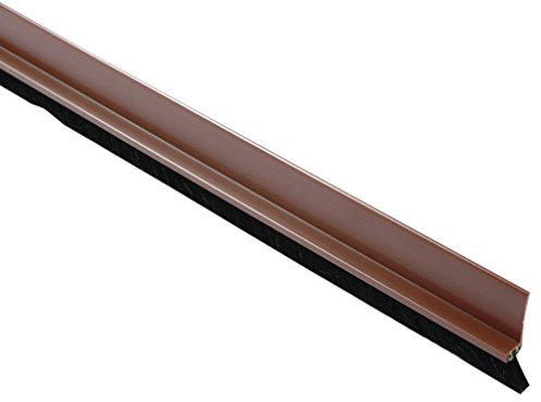 Brinox B80200M - Burlete bajo Puerta, 2,5 x 82 x 1 cm, Color marrón