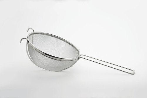 Weis Brühsieb aus Edelstahl in der Farbe Silber, Maschenweite: 1,25 mm, Größe: 60x30x17 cm, 17026