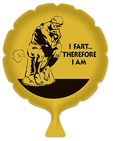 Beistle léopard Murale 54270 I Fart Donc Je suis Coussin péteur, 20,3 cm
