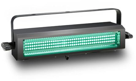 Cameo THUNDER® WASH 100 RGB - Projecteur 3 en 1 (Strobe, Blinder, Wash) 132 LEDs 0,2 W RGB, Spectre de Couleurs Rvb