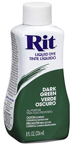 Rit Liquid Fabric Dye Dark Green 236ml