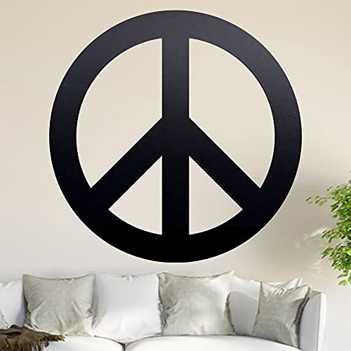 Peace Wandtattoo in 6 Größen - Wandaufkleber Wall Sticker - Dekoration, Küche, Wohnzimmer, Schlafzimmer, Badezimmer