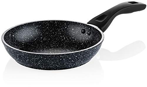 Westinghouse Sarten Antiadherente - 20 cm Sartén Inducción Vitroceramica - Mármol Negro
