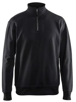 Blakläder 3369115810004XL storlek 4XL halvdragkedja tröja – vit M Svart