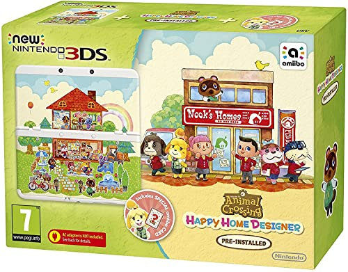 Console New Nintendo 3DS + Animal Crossing : Happy Home Designer préinstallé