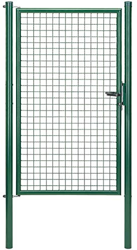 Alberts 600358 Wellengitter-Einzeltor | verschiedene Breiten und Höhen | grün | Breite 102 cm | Höhe 175 cm
