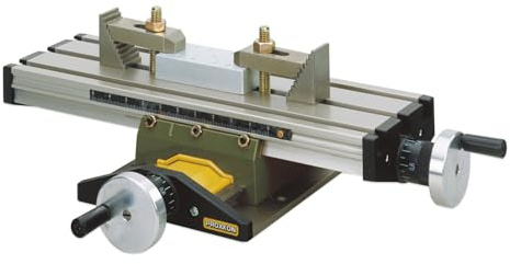 Micro table Proxxon KT70 à coordonnées pour MB 140/S et TBM 220 avec brides et fixation