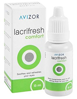 Avizor Lacrifresh Comfort | Gotas Humectantes para Sequedad Ocular | Alivio Diario para Ojos Cansados | Formato 15 ml