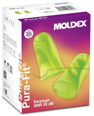 Moldex 7700 Pura-Fit Lot de 200 Paires de Bouchons d’oreilles SNR 36dB