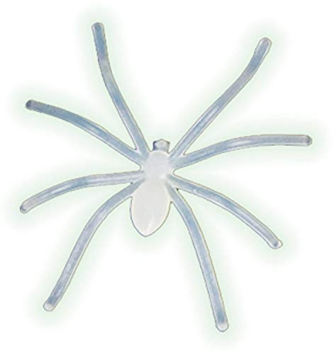 Folat 23615P1 Spinnen Tischdekoration, Glow-in-The-Dark Costumes