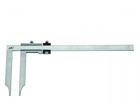 Helios-Preisser Werkst.Messsch. RCr. o.Sp. m.F. 1/10-1/20 300 x 150 mm 0237504