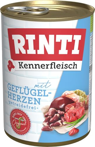 Rinti Våtfoder för Hundar, Paket med 24 x 400 g