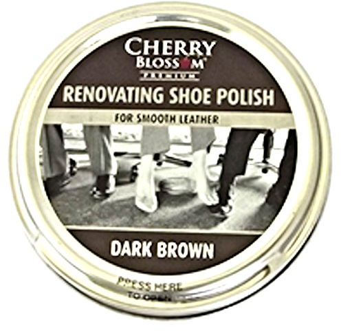 eCobbler Cherry Blossom Renovating Shoe Polish ,Shoepolish - Dark Brown