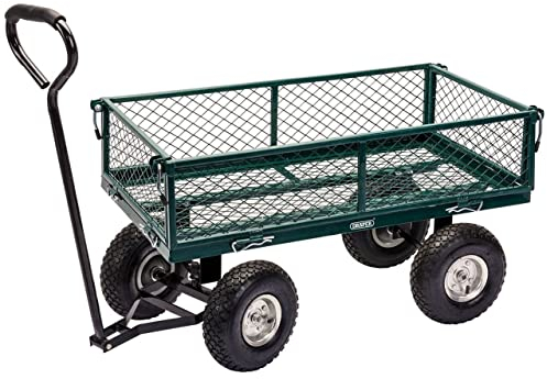 Draper 58552 Steel Mesh Garden Trolley Cart