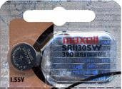Maxell Watch Battery Button Cell SR1130SW 390 Pack of 5 Batteries by Maxell