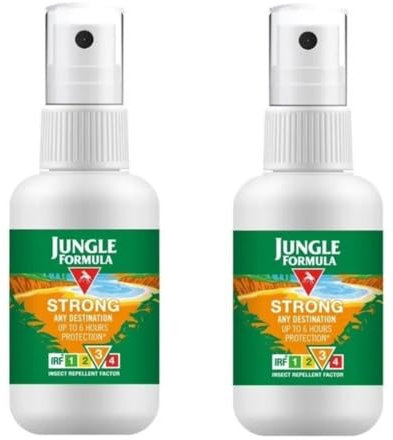 Jungle Formula Strong Insect Repellent Factor Pump Spray 60 ml (Pack of 2)