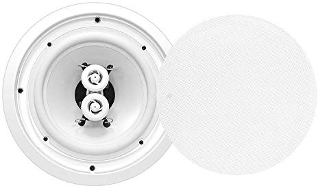 Pyle Home PWRC62 15 cm väderbeständig 2-vägs stereohögtalare i tak/vägg