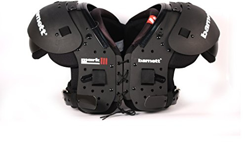 BARNETT Mark III schwarz Größe 2XL Fußball Pro Schulterstütze RB-DB-Te