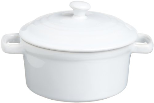 Tognana 13 cm Ceramic Body Mininova Lori Mini casseruola con Coperchio, Colore: Nero off-White