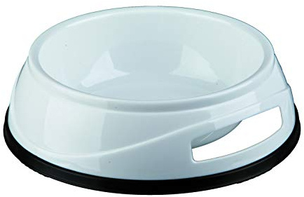 Trixie plastskål med gummibasring, 16 cm