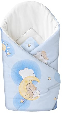 Baby Comfort Wickeltuch, Decke für Neugeborene, Babys Bettdecke/Schlafsack (Muster 4)