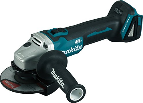 Makita Akku-Winkelschleifer 125 mm, (18 V im Makpac inkl. 1 x Akku 1,5 Ah), DGA504Y1J, Schwarz