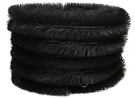 Selections Gutter Brush Guard Leaf, Moss & Debris Protection in Black 4m Roll - Pack of 5
