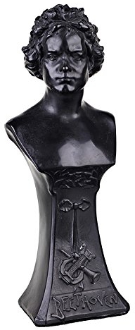 danila-souvenirs Busto/Estatua de Piedra del Compositor alemán Ludwig Van Beethoven 17,5 cm