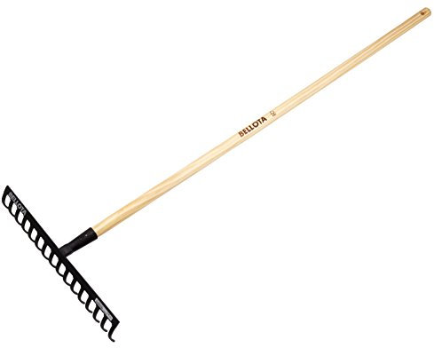 Bellota 951-12 CM - Rastrillo jardín 12 dientes con mango de madera