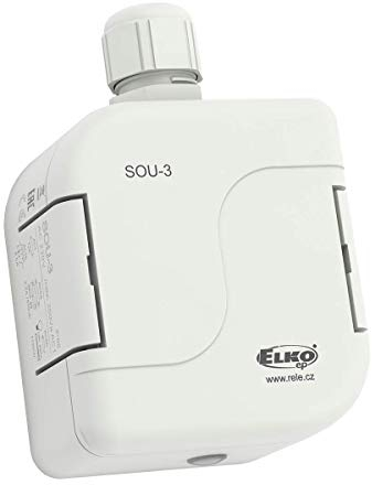 ELKO EP Dämmerungs- und Lichtschalter SOU-3/230 für Aussen mit internen Sensor