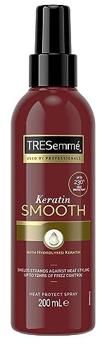 TRESemmé Pro Collection Keratin Smooth Heat Protect Spray with keratin and marula oil heat protection up to 230°C* 200 ml