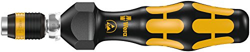 Wera 7430 Kraftform ESD einstellbare Drehmomentschraubendreher mit Rapidaptor Schnellwechselfutter, 1/4 Zoll, 0,10-0,34 Nm, Wera 05074780001
