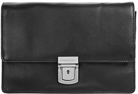 Bodenschatz Bodenschatz 8-490 BG Herren Henkeltaschen 20x15x5 cm (B x H x T), Schwarz (Black), 20x15x5 cm (B x H x T)