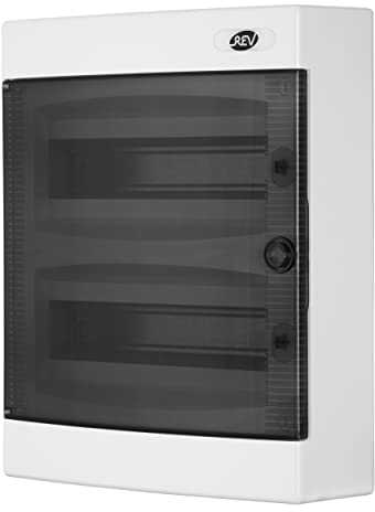 Rev Ritter, Piccolo Distributore Elettrico da Parete con Porta Trasparente, 2 File - 515532555