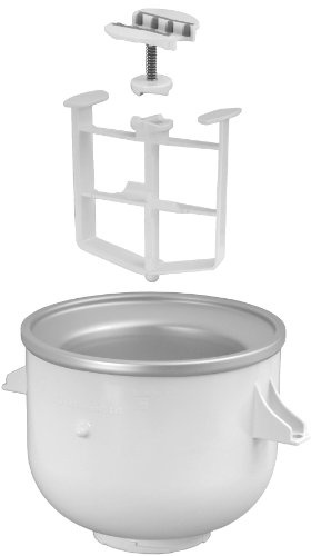 KitchenAid AD298 Ice Cream Attachment, White