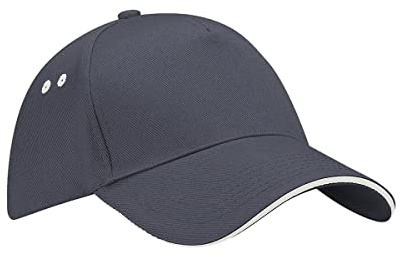 Beechfield Unisex Verschluss B015 Ultimate 5-Panel Sandwich Peak