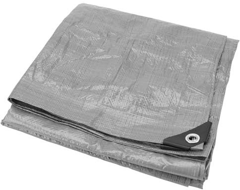 Performance Tool W7004 Heavy Duty Tarp, 8-Feet X 10-Feet, Silver by Performance Tool
