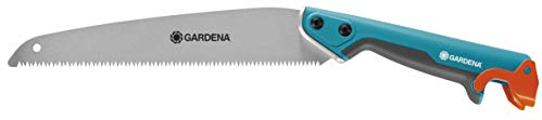Gardena combisystem-Gartensäge 300 PP: Astsäge mit geschränkter Zahnung, 325 mm Blattlänge, abrutschsicher dank Stopper am Griffende, ergonomischer Handgriff mit Soft-Kunststoff-Komponenten (8737-20)