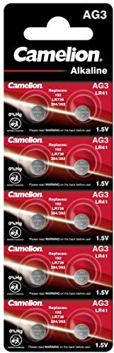 Alkaline Knopfzelle CAMELION AG3/LR41/LR736/392