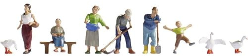 36629 Landwirte, 6 Figuren + 3 Tiere + Zubehör
