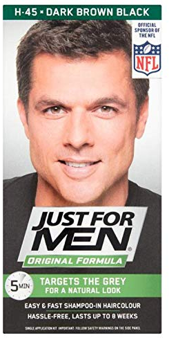 Just For Men Shampoo-In Color Haarfarbe für Männer – Dunkelbraun – H-45