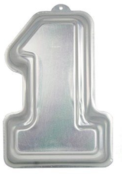 CC Number 1 ONE Shape Cake TIN PAN Novelty Babys First 1ST Birthday Cake Decorating from CFUFREE P&P
