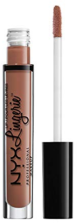 NYX Professional Makeup Lip Lingerie Liquid Lipstick, Cremig-mattes Finish, Langanhaltend, Vegane Formel, Farbton: Bedtime Flirt